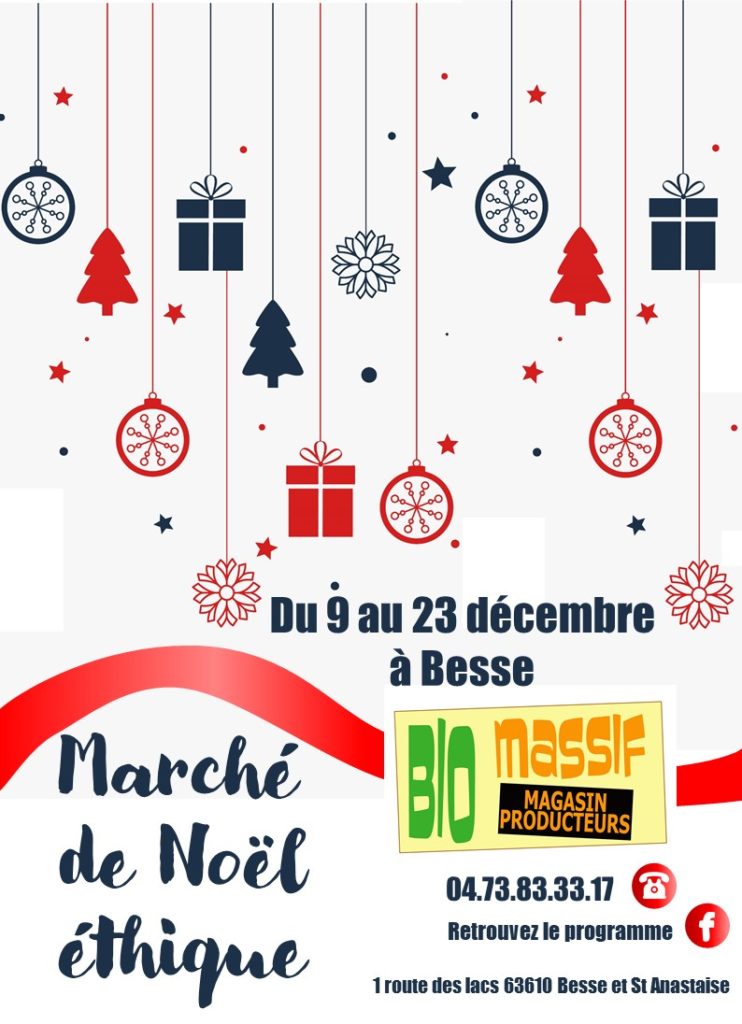 marché de noel Biomassif